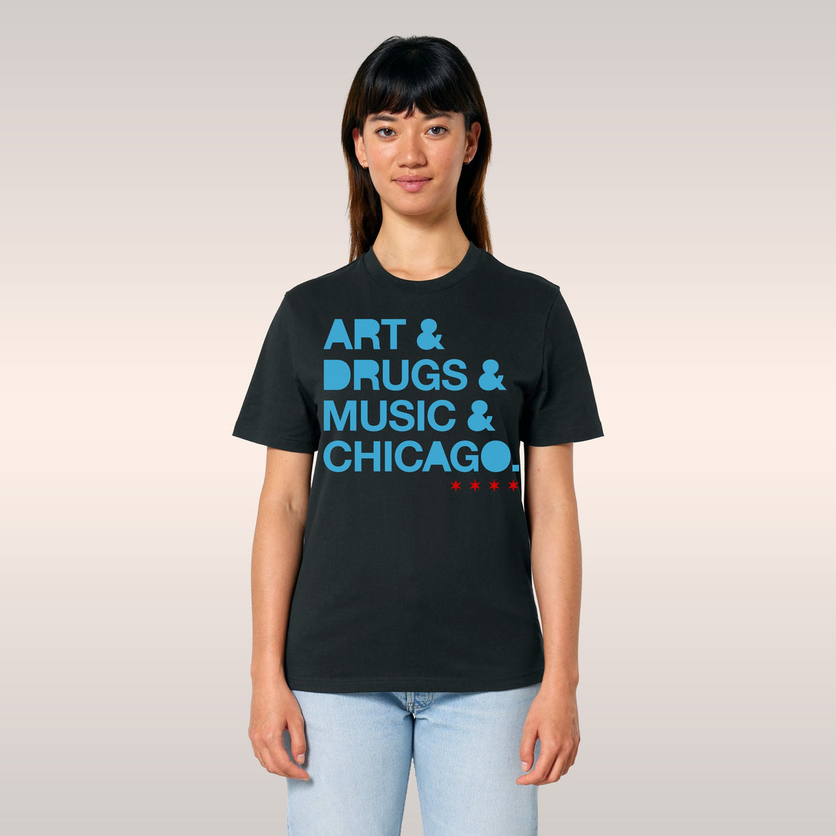Chicago Art Drugs Music T-shirt