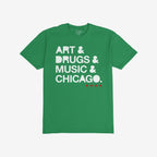 Chicago Art Drugs Music T-shirt