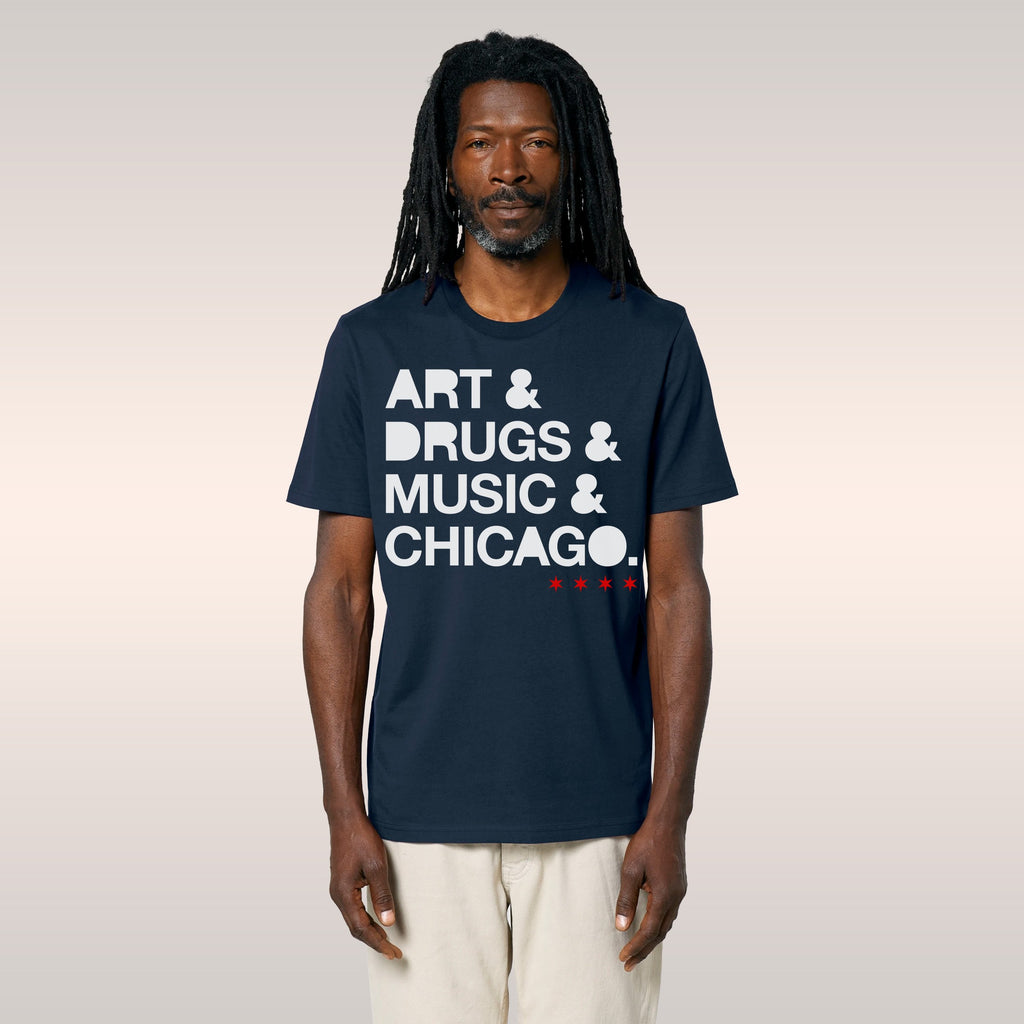Chicago Art Drugs Music T-shirt
