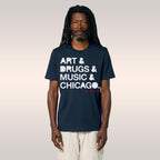 Chicago Art Drugs Music T-shirt