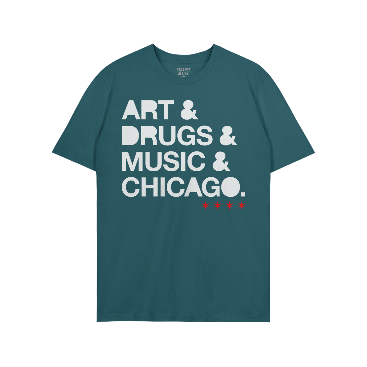 Chicago Art Drugs Music T-shirt