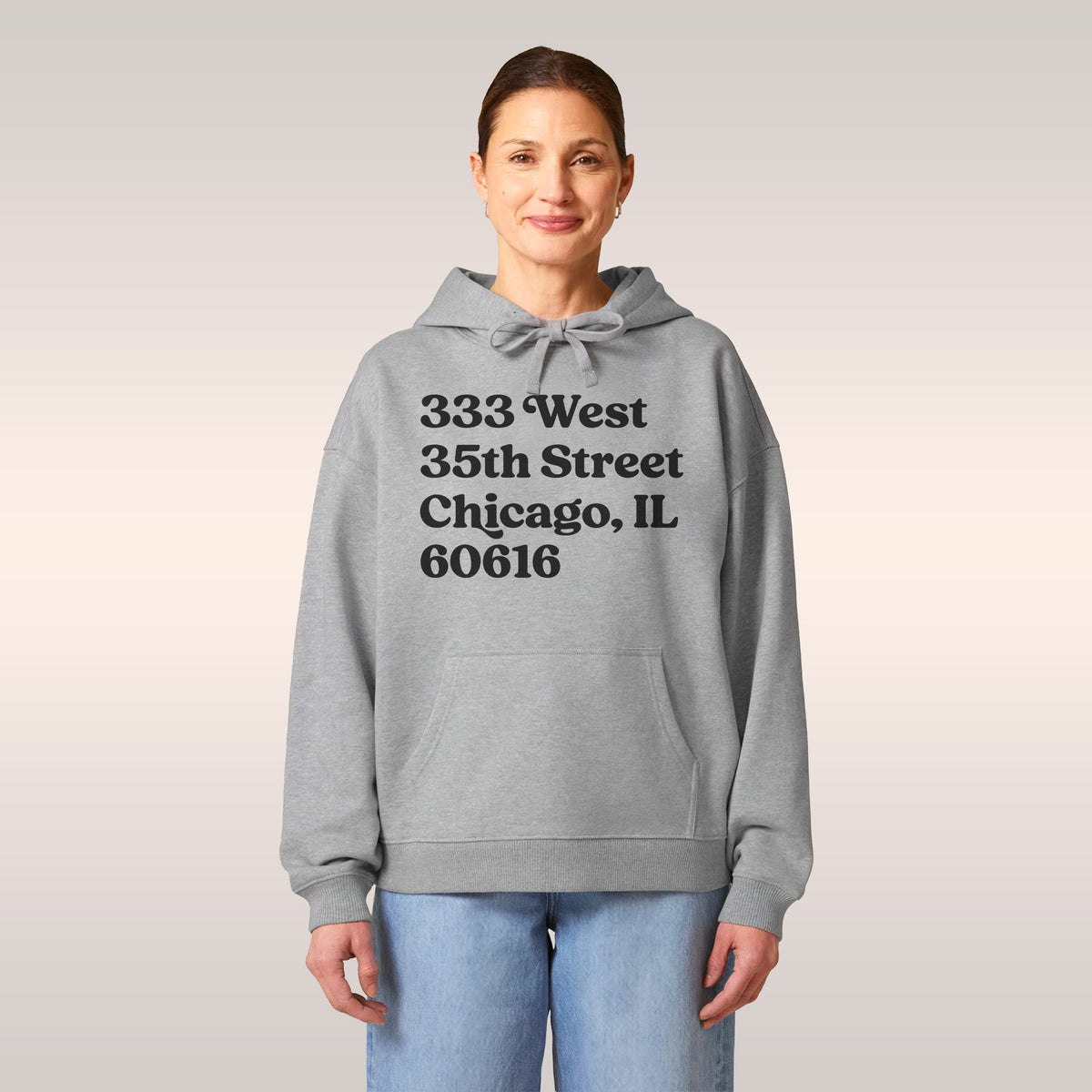 Chicago Baseball Stadium South Side Address Hoodie