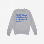 Chicago Baseball Stadium North Side Address Hoodie & Sweatshirt