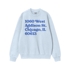 Chicago Baseball Stadium North Side Address Sweatshirt