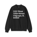 Chicago Baseball Stadium South Side Address Sweatshirt