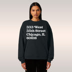 Chicago Baseball Stadium South Side Address Sweatshirt