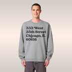 Chicago Baseball Stadium South Side Address Sweatshirt