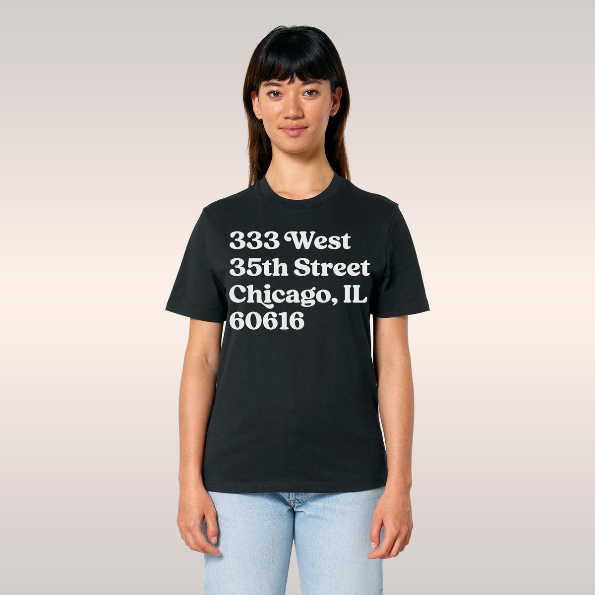 Chicago Baseball Stadium South Side Address T-shirt