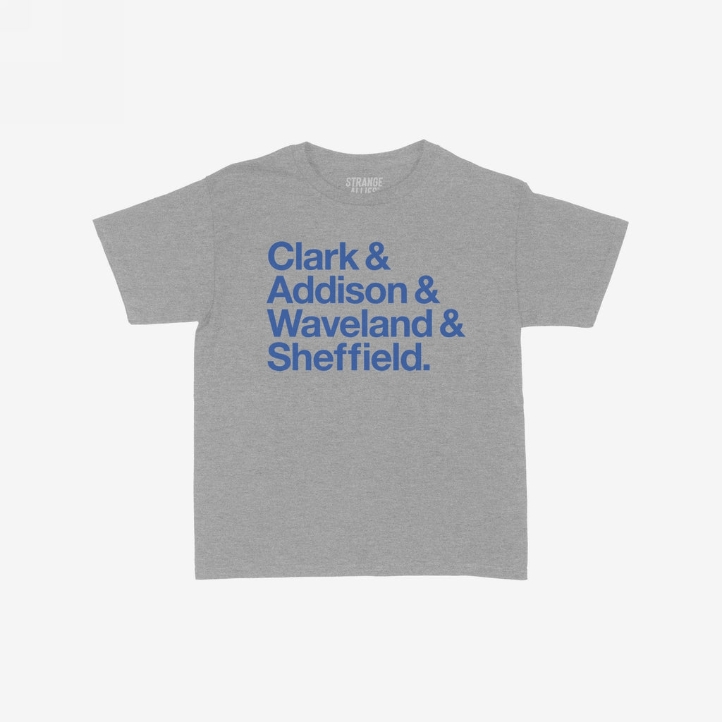 Clark Addison Waveland Sheffield Women's Baby Tee