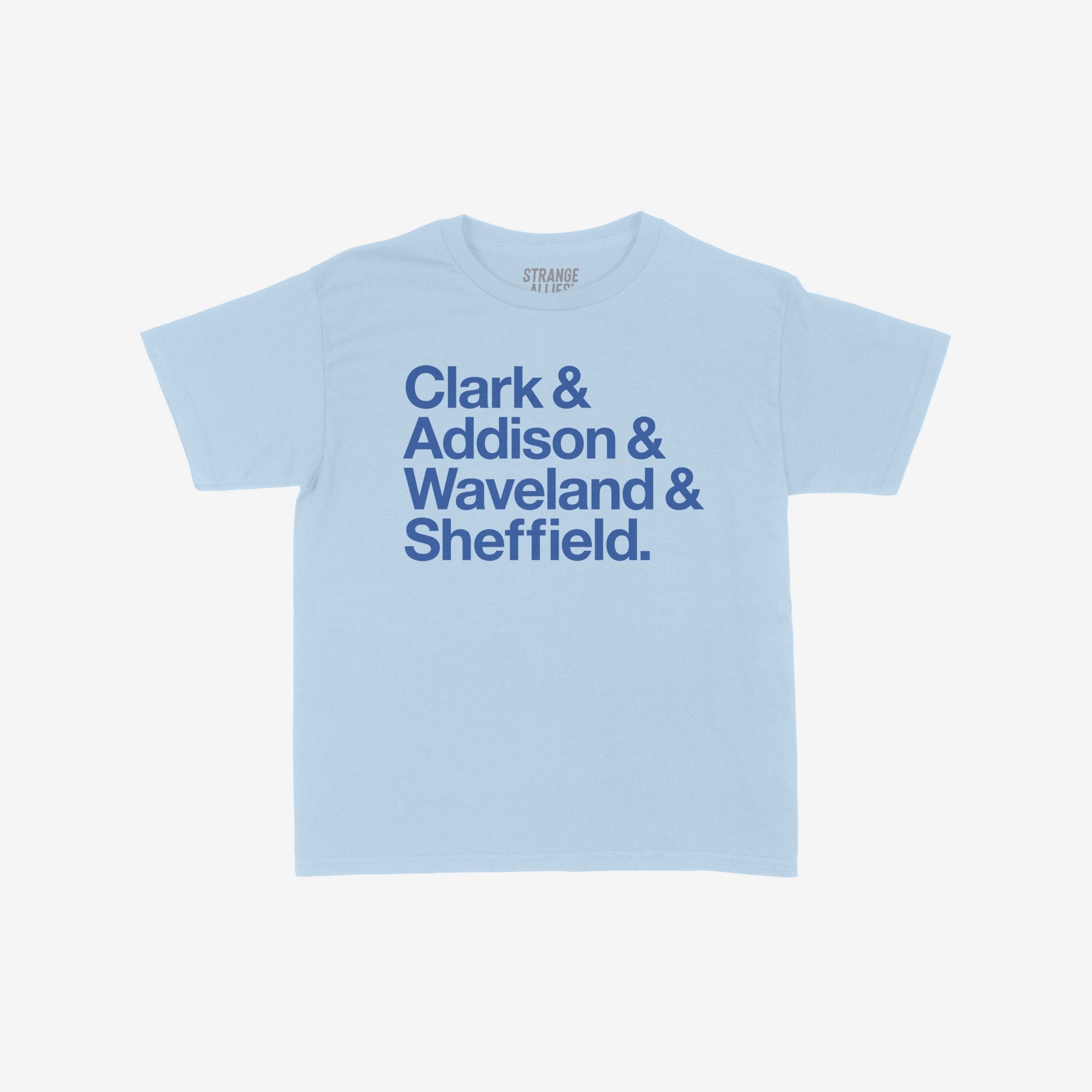 Clark Addison Waveland Sheffield Women's Baby Tee