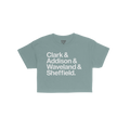 Clark Addison Waveland Sheffield Crop Top