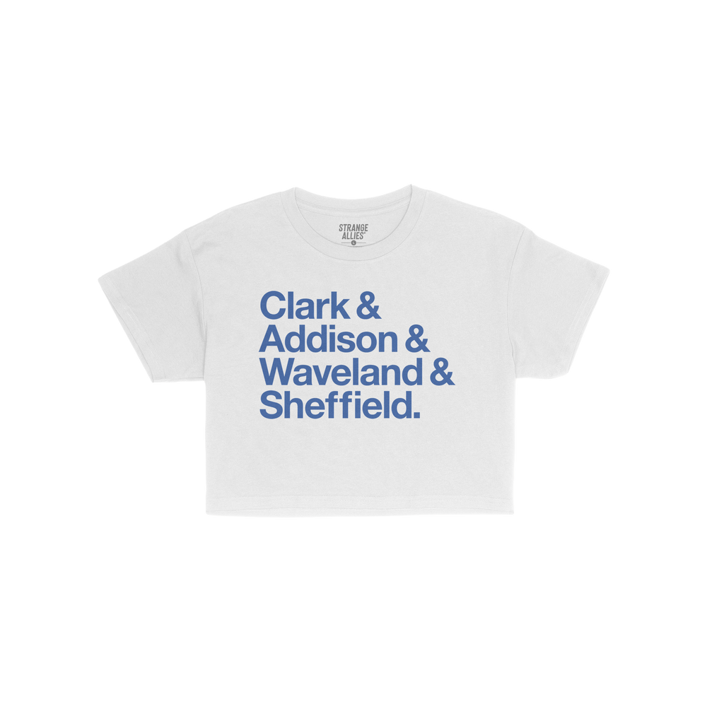 Clark Addison Waveland Sheffield Crop Top