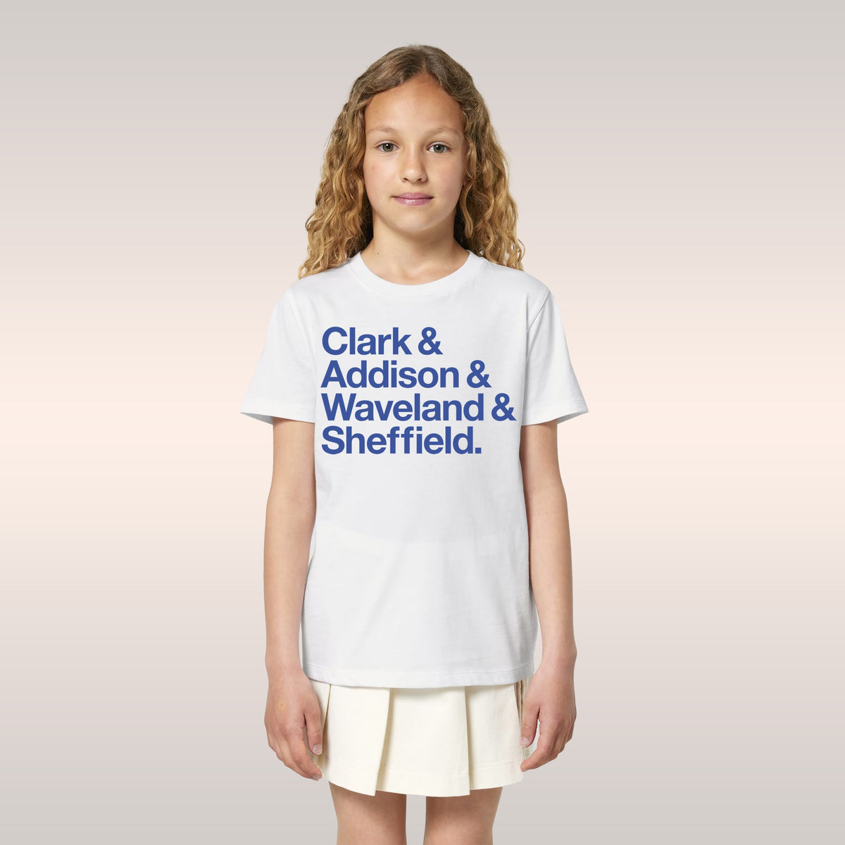 Clark Addison Waveland Sheffield Kids T-shirt