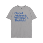 Clark Addison Waveland Sheffield T-shirt