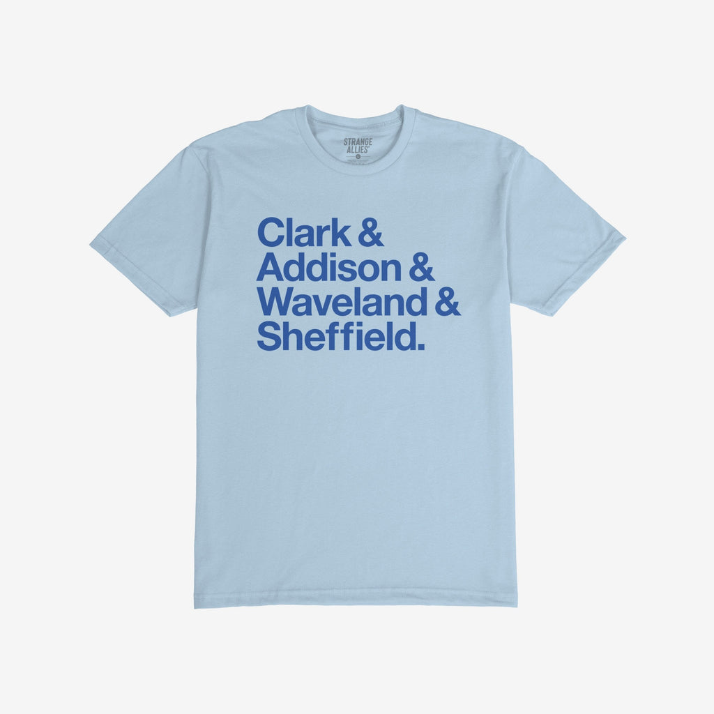 Clark Addison Waveland Sheffield T-shirt