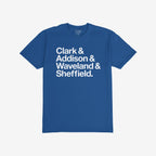 Clark Addison Waveland Sheffield T-shirt