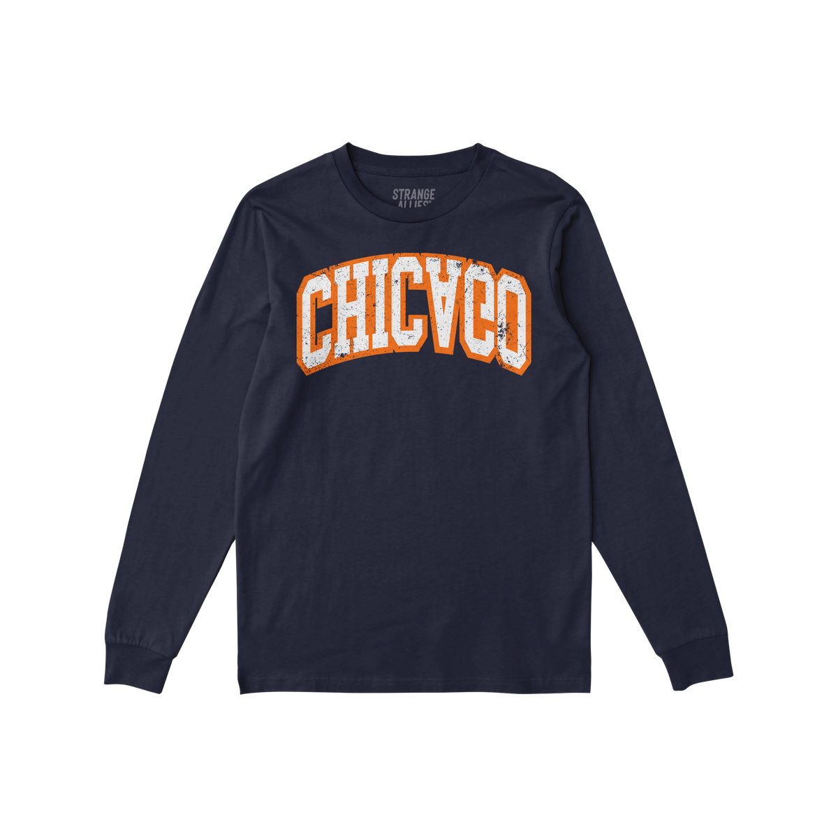 Chicago Flipped Long Sleeve T-shirt