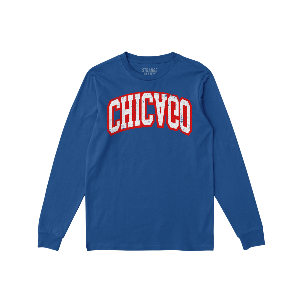 Chicago Flipped Long Sleeve T-shirt