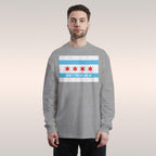 Chicago Gadsden Flag Long Sleeve T-shirt