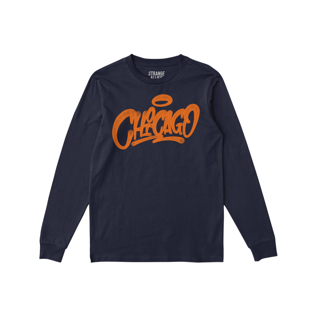 Chicago Handstyle Long Sleeve T-shirt