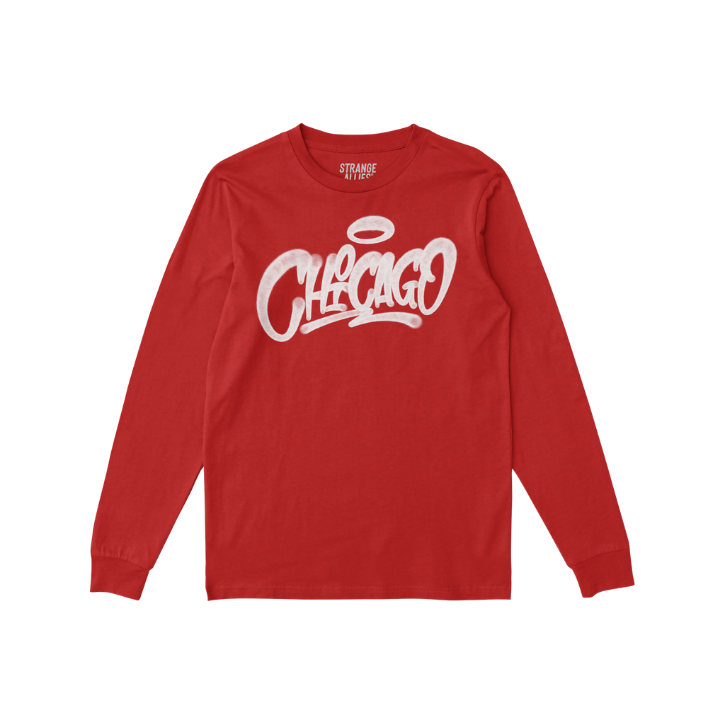 Chicago Handstyle Long Sleeve T-shirt
