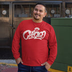 Chicago Handstyle Long Sleeve T-shirt