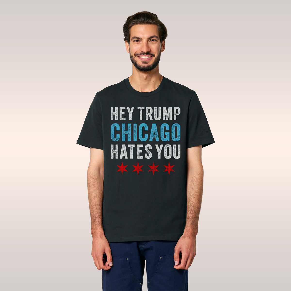 Chicago Hates Trump T-shirt