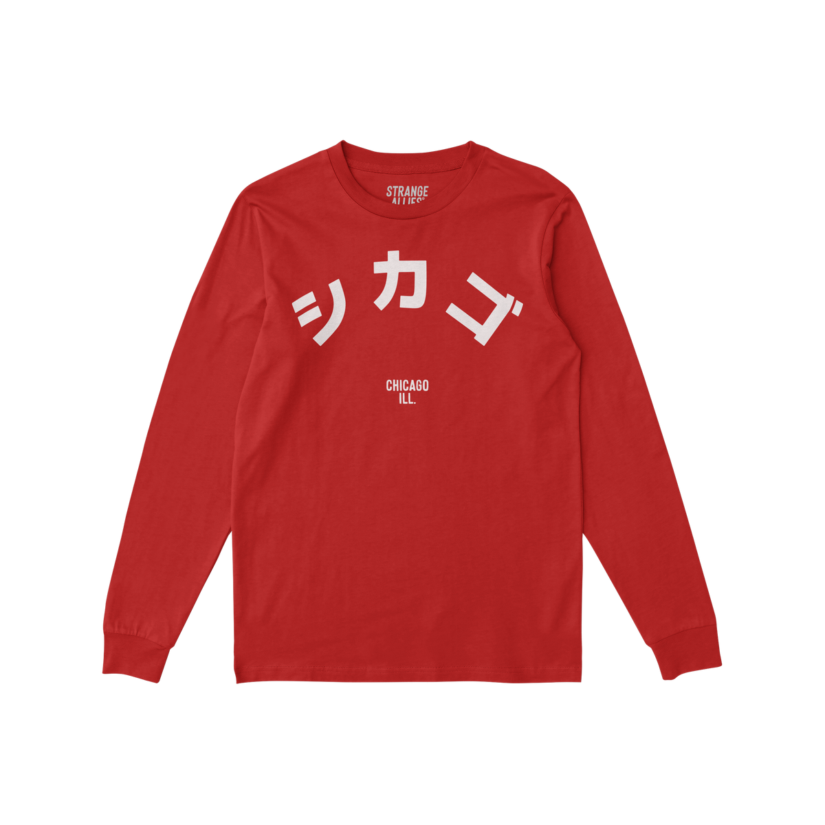 Chicago Japanese Long Sleeve T-shirt