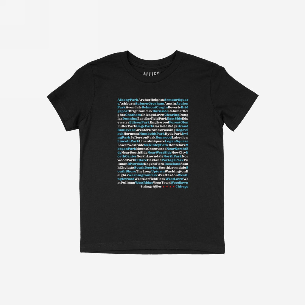 Chicago Neighborhoods T-shirt