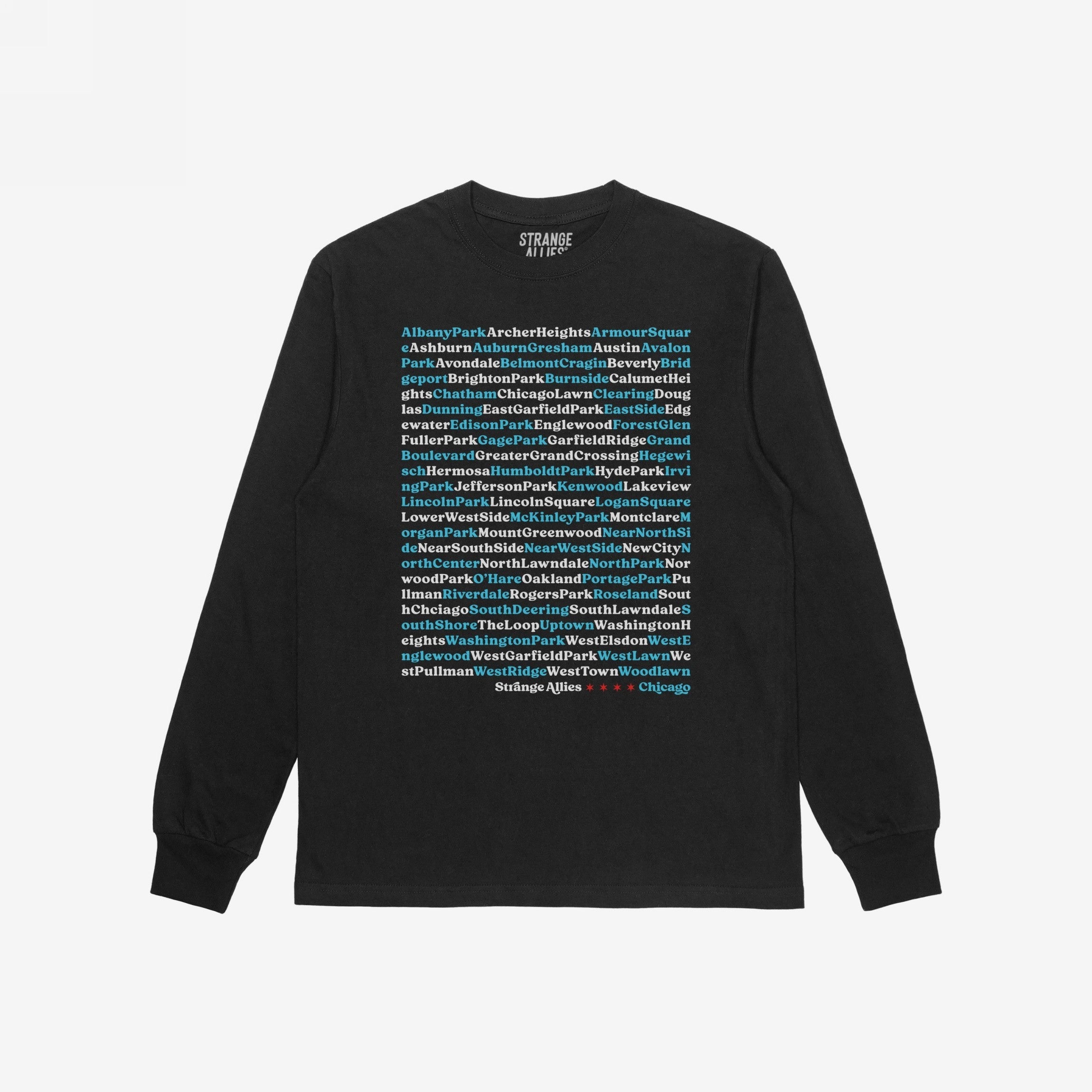 Chicago Neighborhoods T-shirt