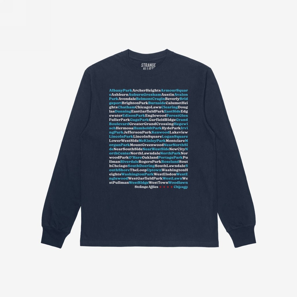 Chicago Neighborhoods T-shirt