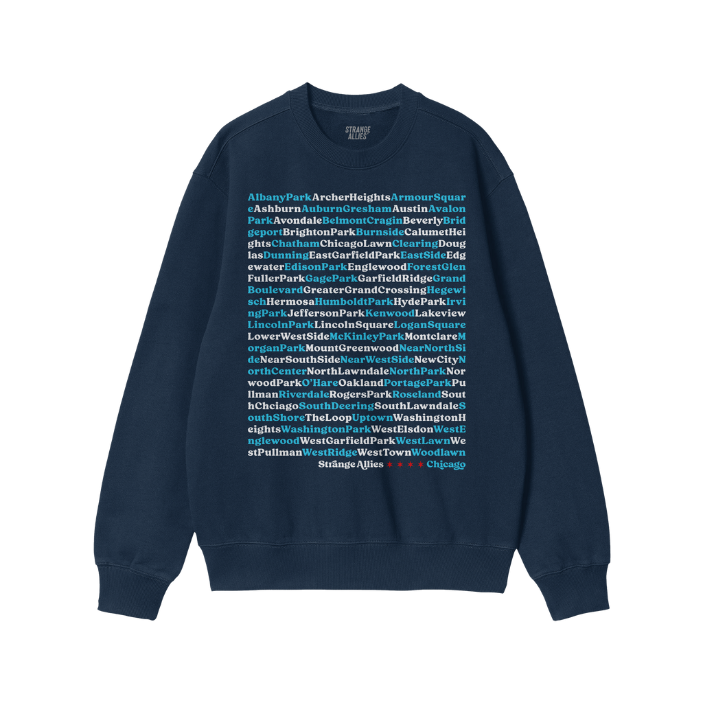 Chicago Neighborhoods Sweatshirt