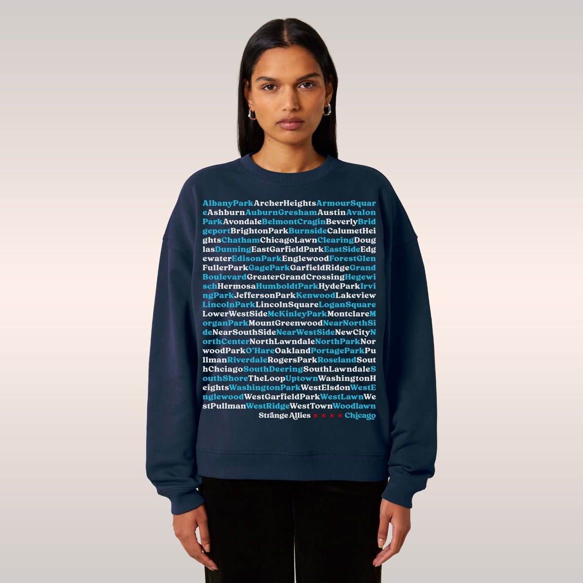 Chicago Neighborhoods Sweatshirt