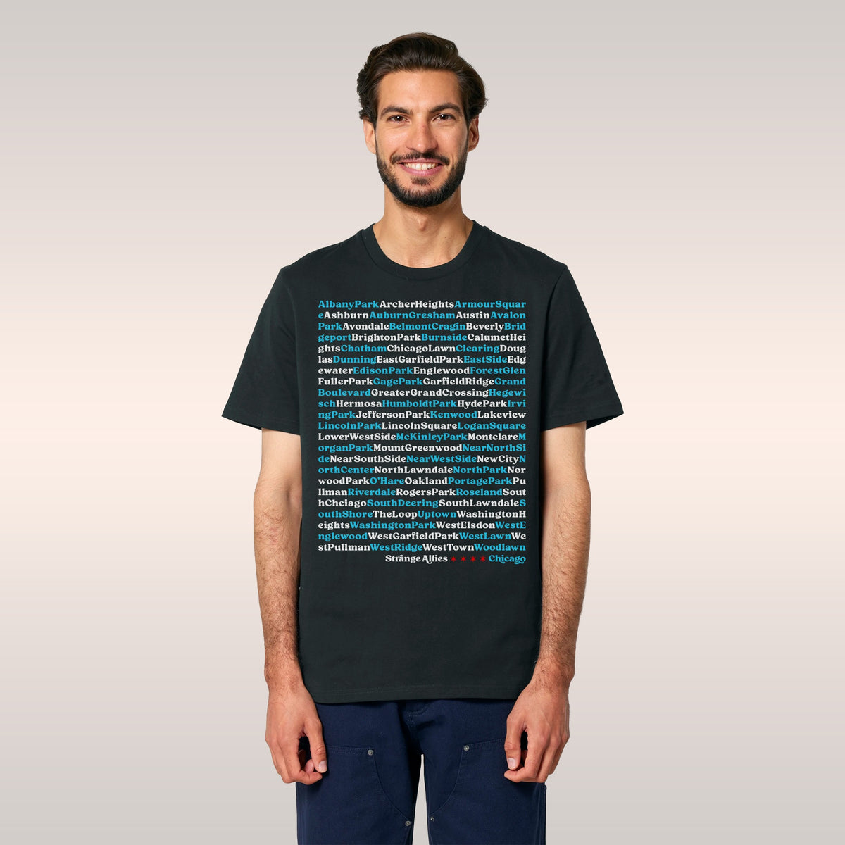 Chicago Neighborhoods T-shirt