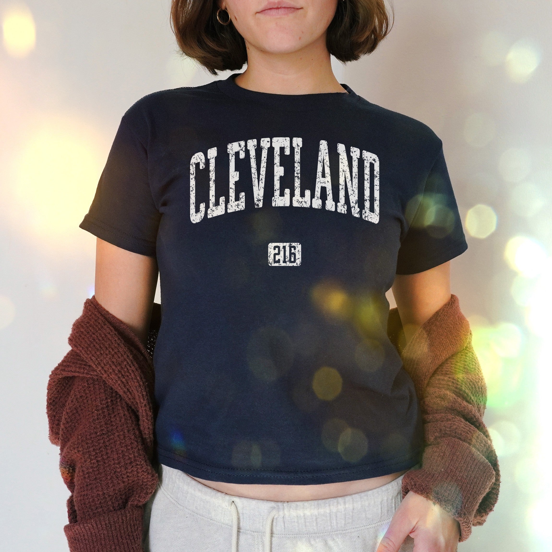 Cleveland 216 Women's Baby Tee