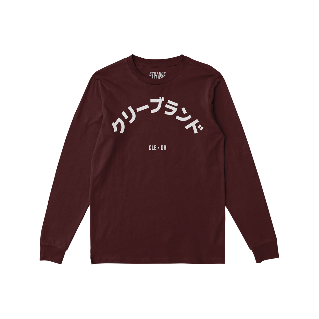 Cleveland Japanese Long Sleeve T-shirt