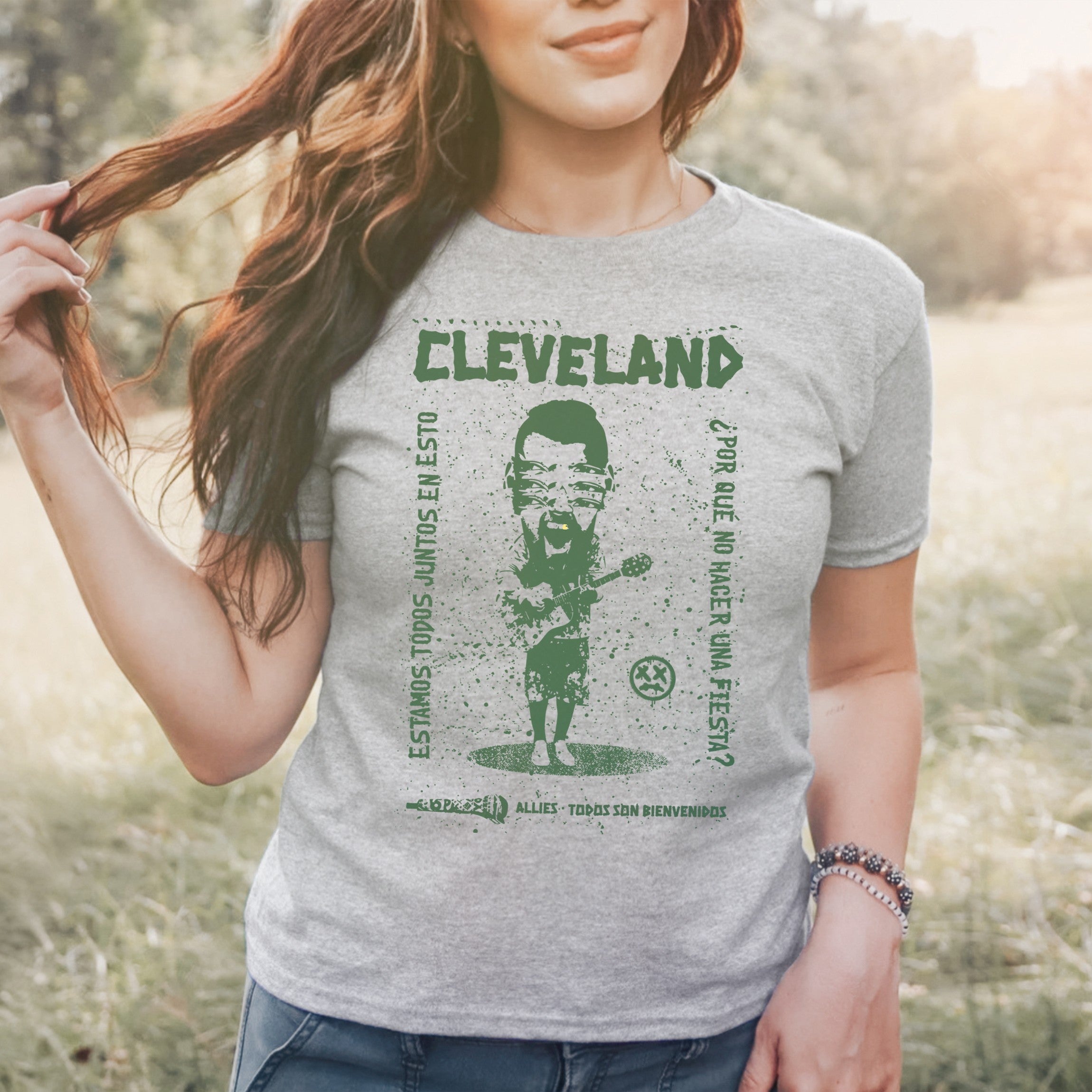 Cleveland Punk Women's Baby Tee