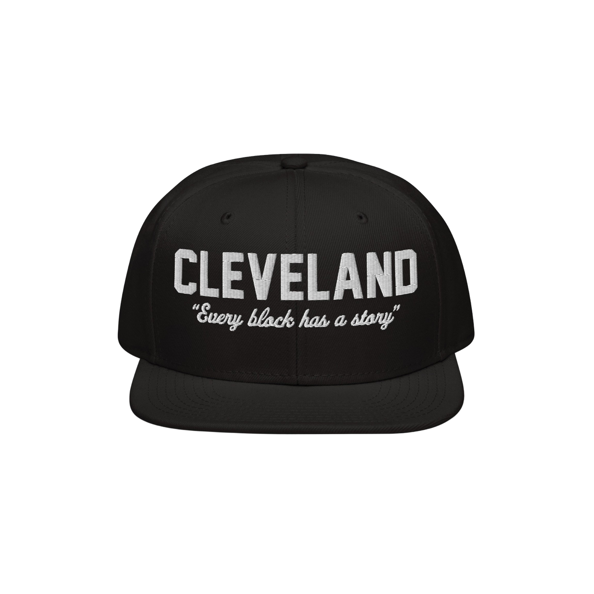 Cleveland Story Snapback Hat