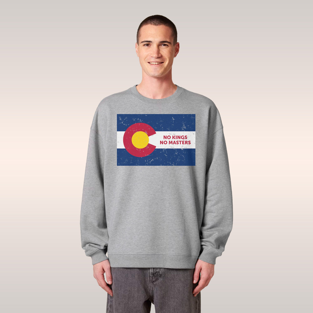 Colorado No Kings Flag Sweatshirt