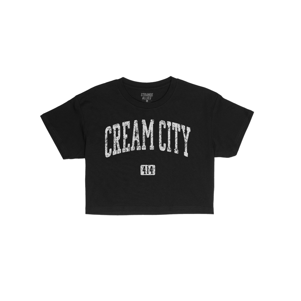 Cream City 414 Milwaukee Crop Top