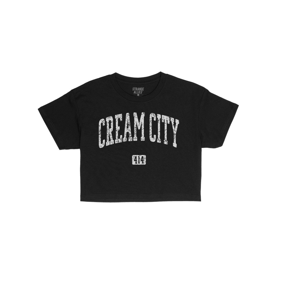 Cream City 414 Milwaukee Crop Top