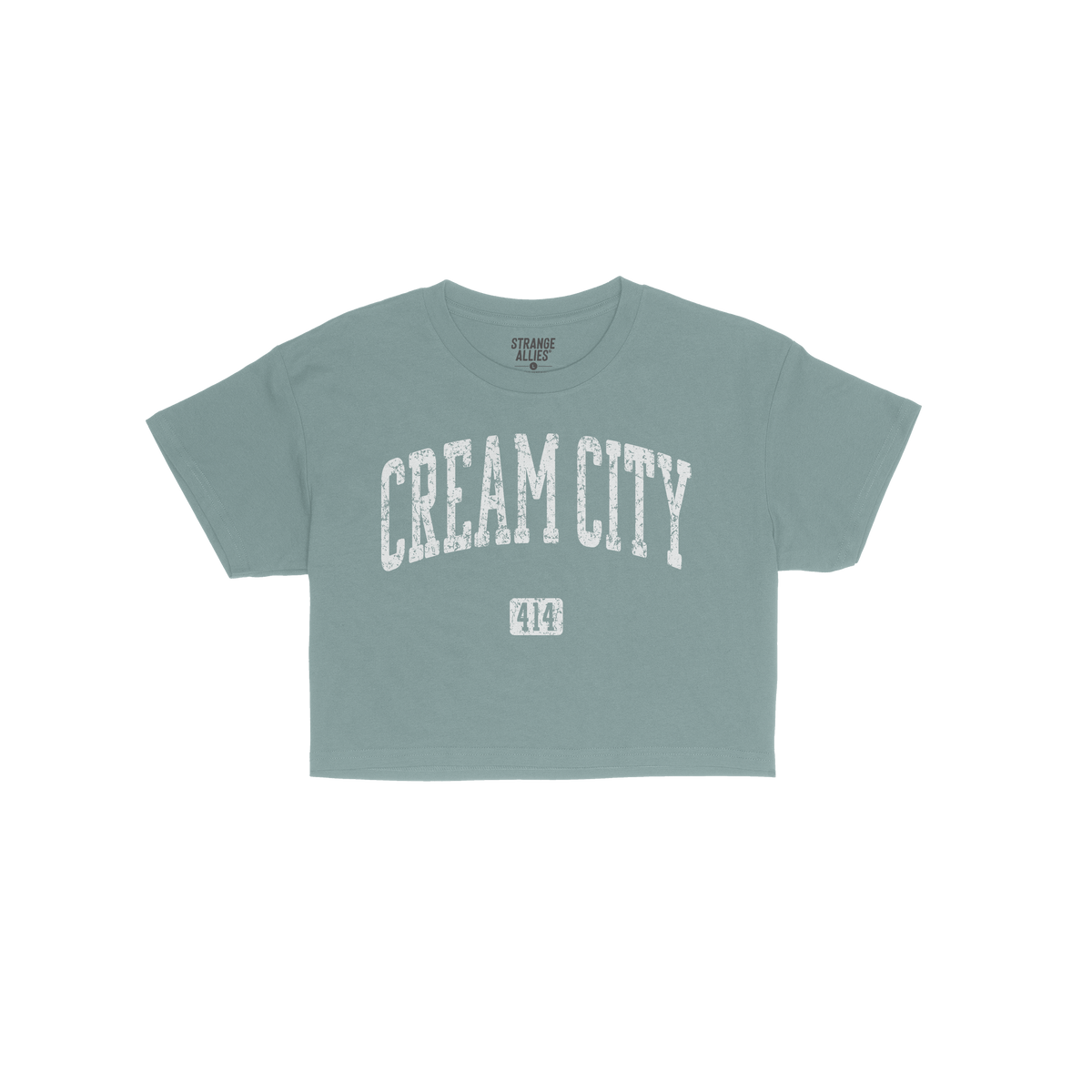 Cream City 414 Milwaukee Crop Top