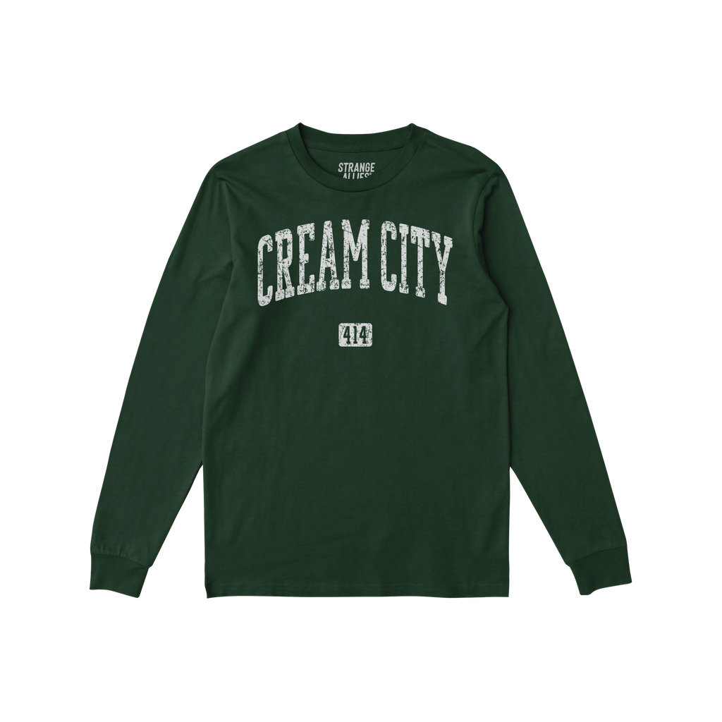 Cream City 414 Milwaukee Long Sleeve T-shirt