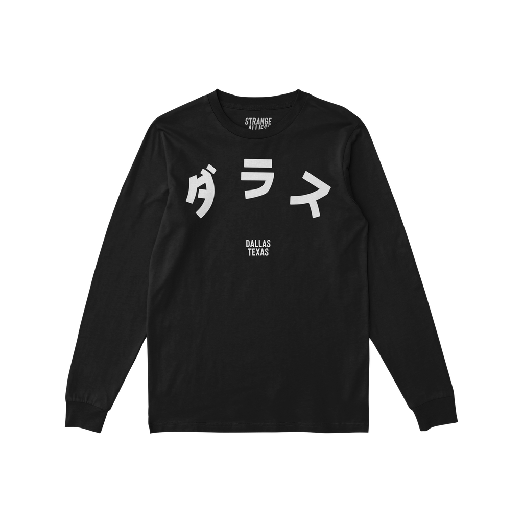 Dallas Japanese Long Sleeve T-shirt
