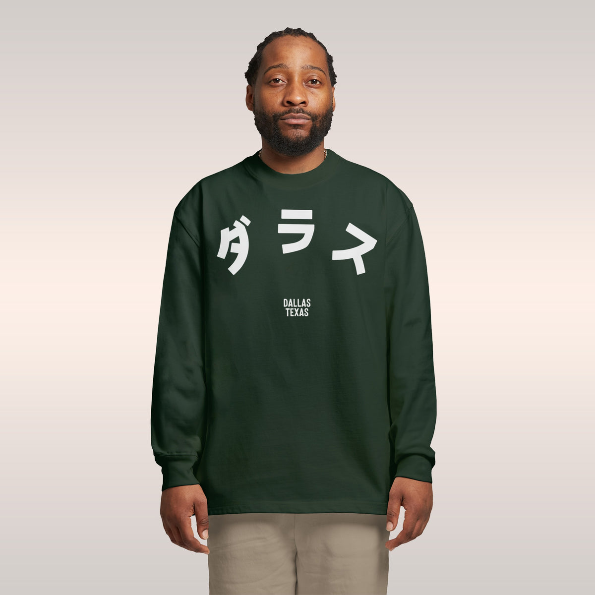 Dallas Japanese Long Sleeve T-shirt