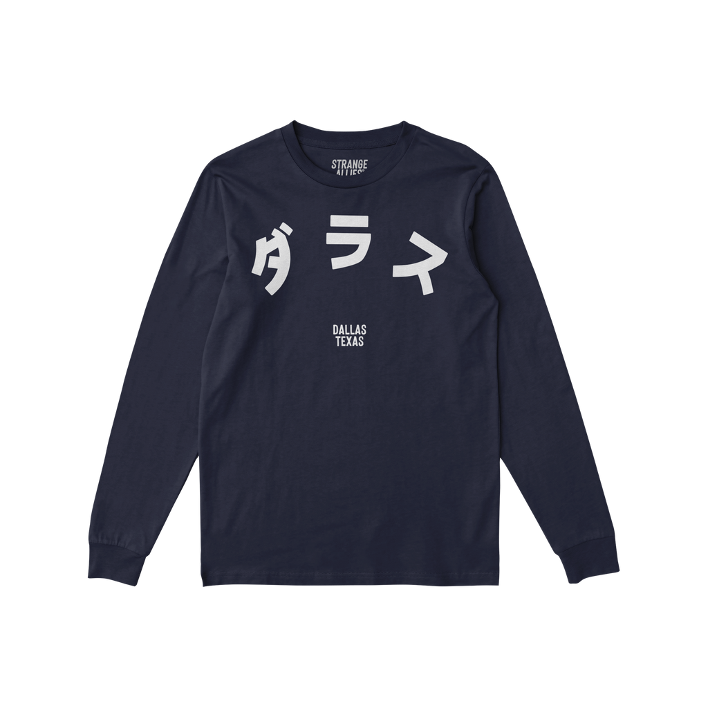 Dallas Japanese Long Sleeve T-shirt