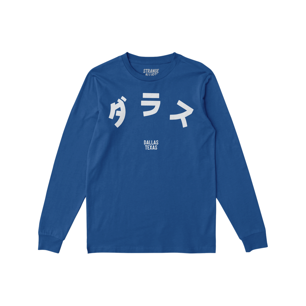 Dallas Japanese Long Sleeve T-shirt