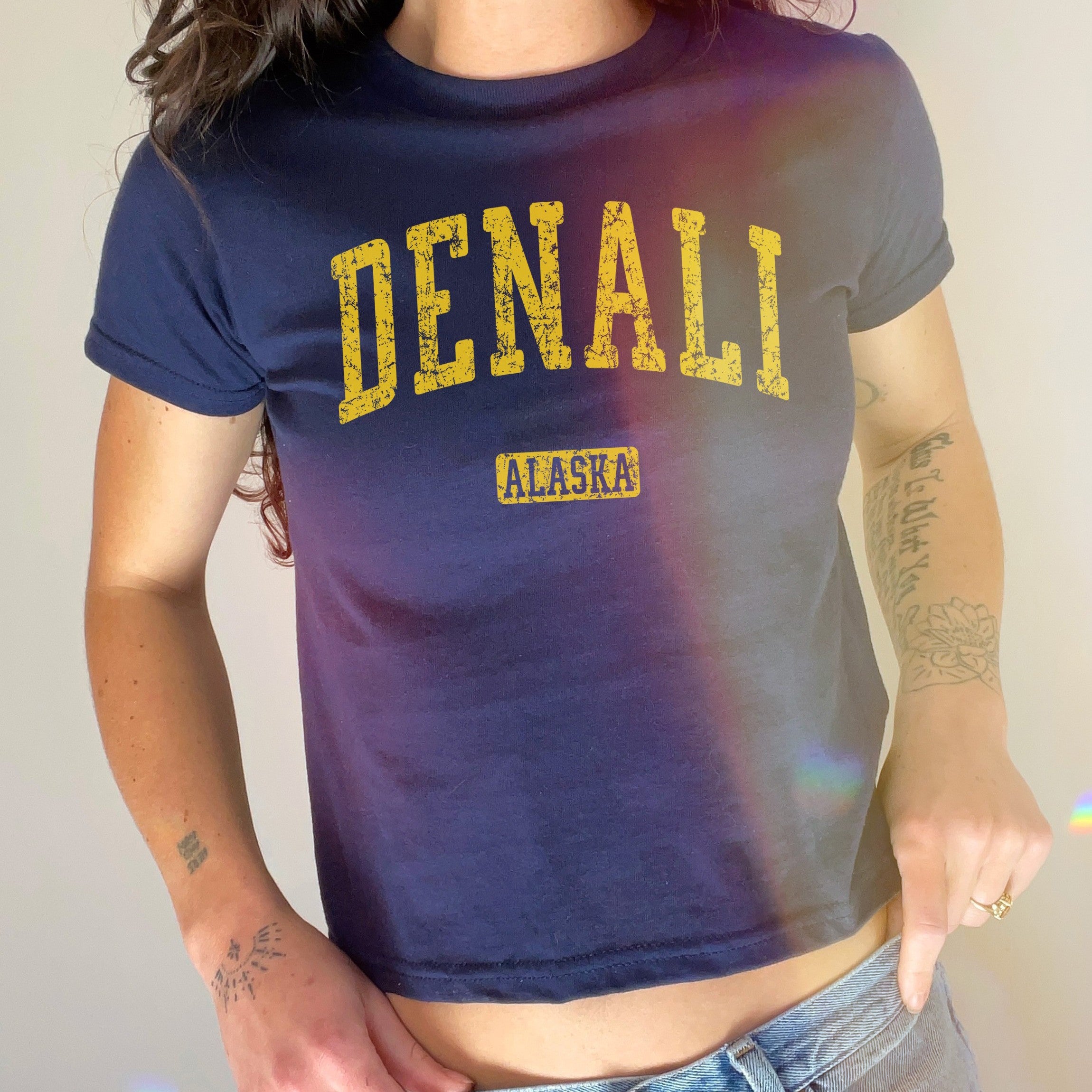 Denali Alaska Women's Baby Tee