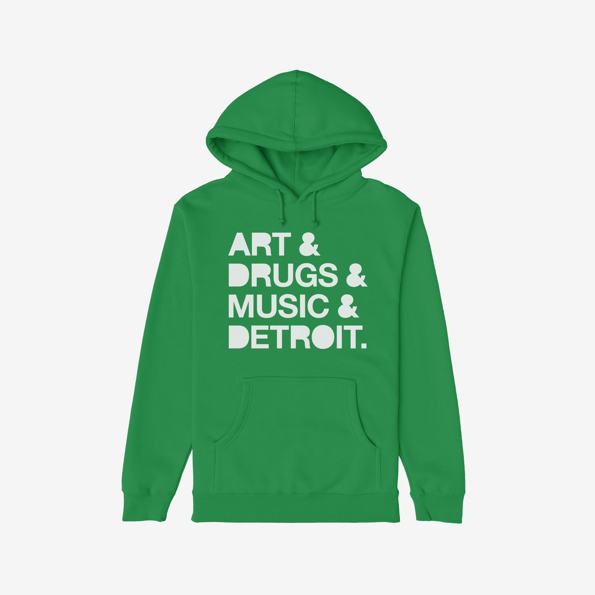 Detroit Art Drugs Music Hoodie & Sweatshirt
