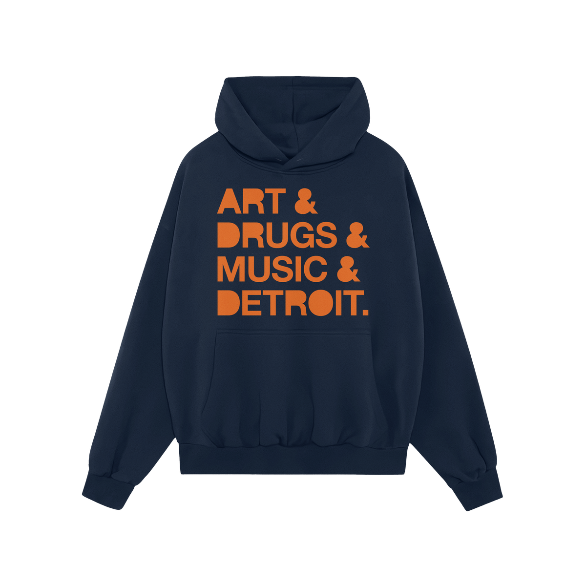Detroit Art Drugs Music Hoodie